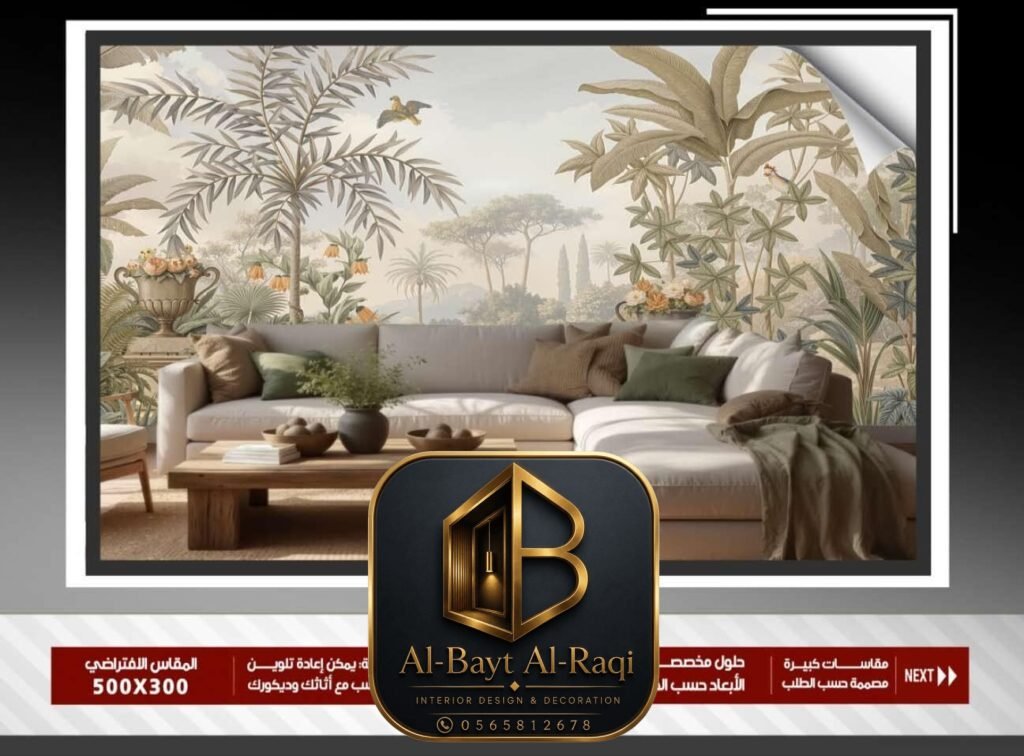 ورق حائط 3D للصالات في جدة