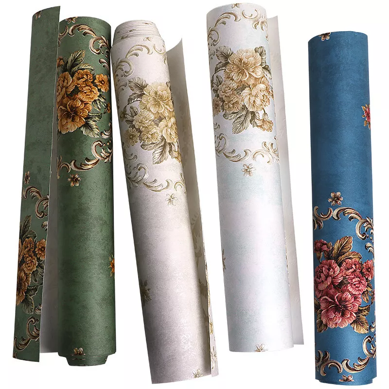 ​لقطة مقربة لتركيب ورق حائط