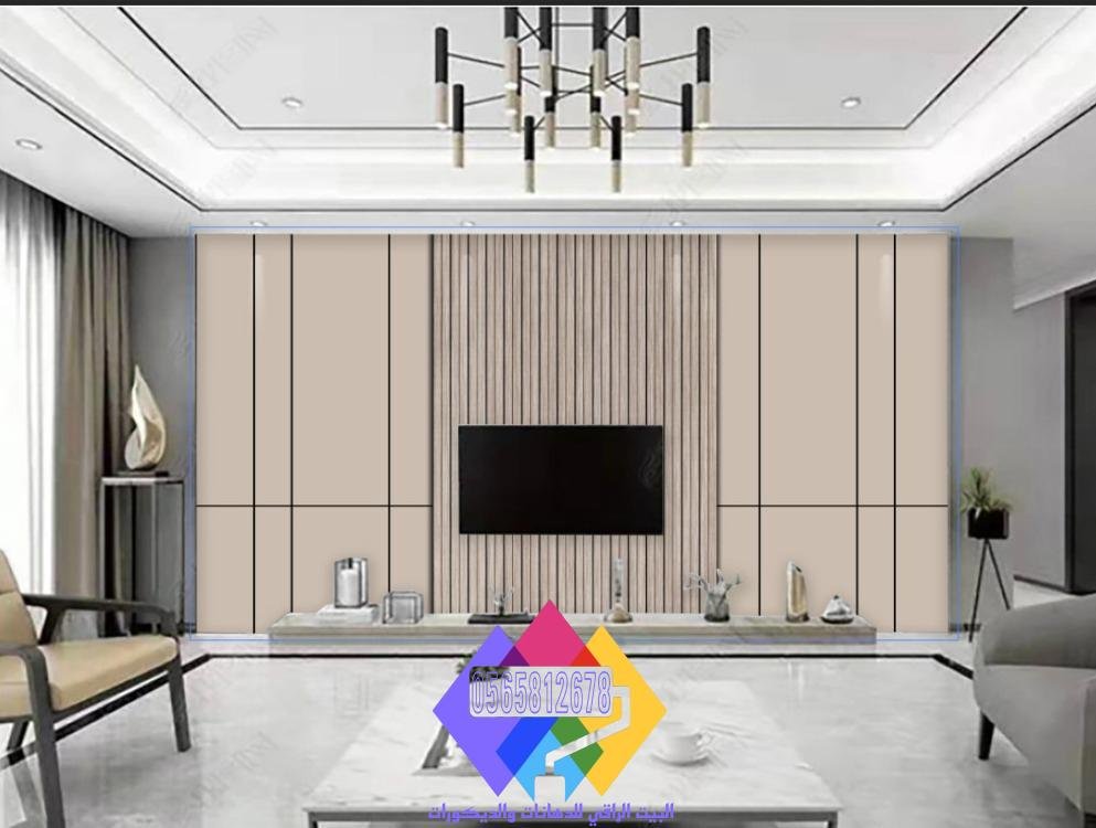 بديل الشيبورد بتصميم شرائح خشبية عمودية