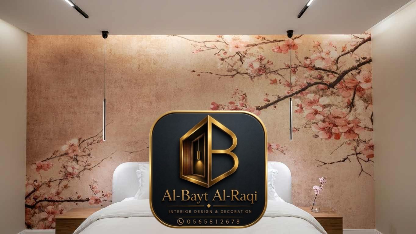 ورق حائط غرف نوم تفصيل 3Dأفضل معلم ورق حائط في جدة لتنفيذ تصاميم ورق جدران مميزة لمنزلك