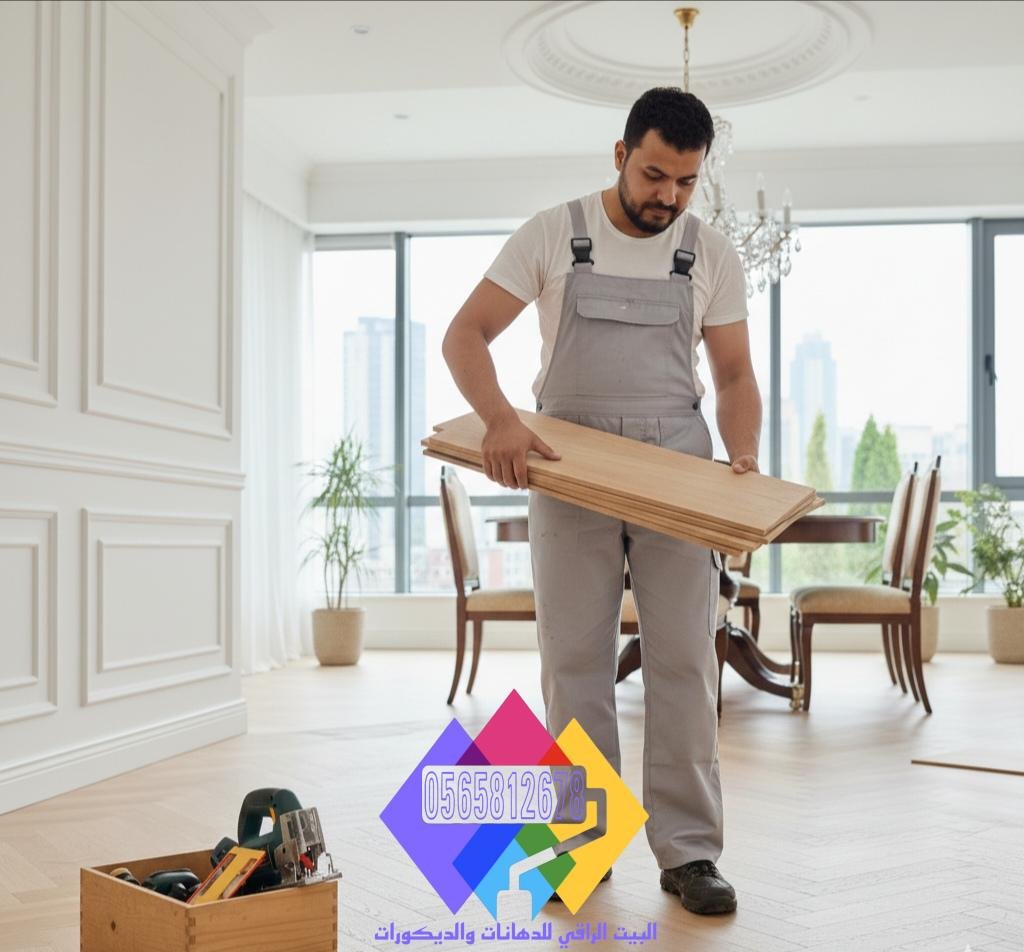 تصميم أرضيات خشبية مع معلم باركيه محترف